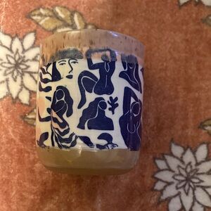 Claylicious Matisse Hamdmade Ceramic Tumblr/Wine Glass